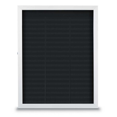 United Visual Products Corkboard, Fabric, Gold/Buff, 2 Door, 48x48" UV3055-GOLD-BUFF